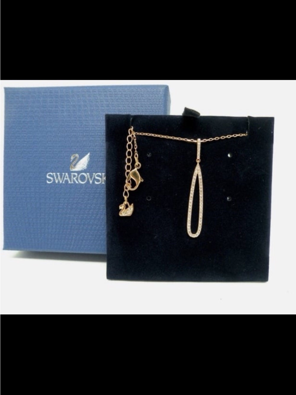 Authentic Swarovski "CREATIVITY" Crystal Pendant Rose Color #1156